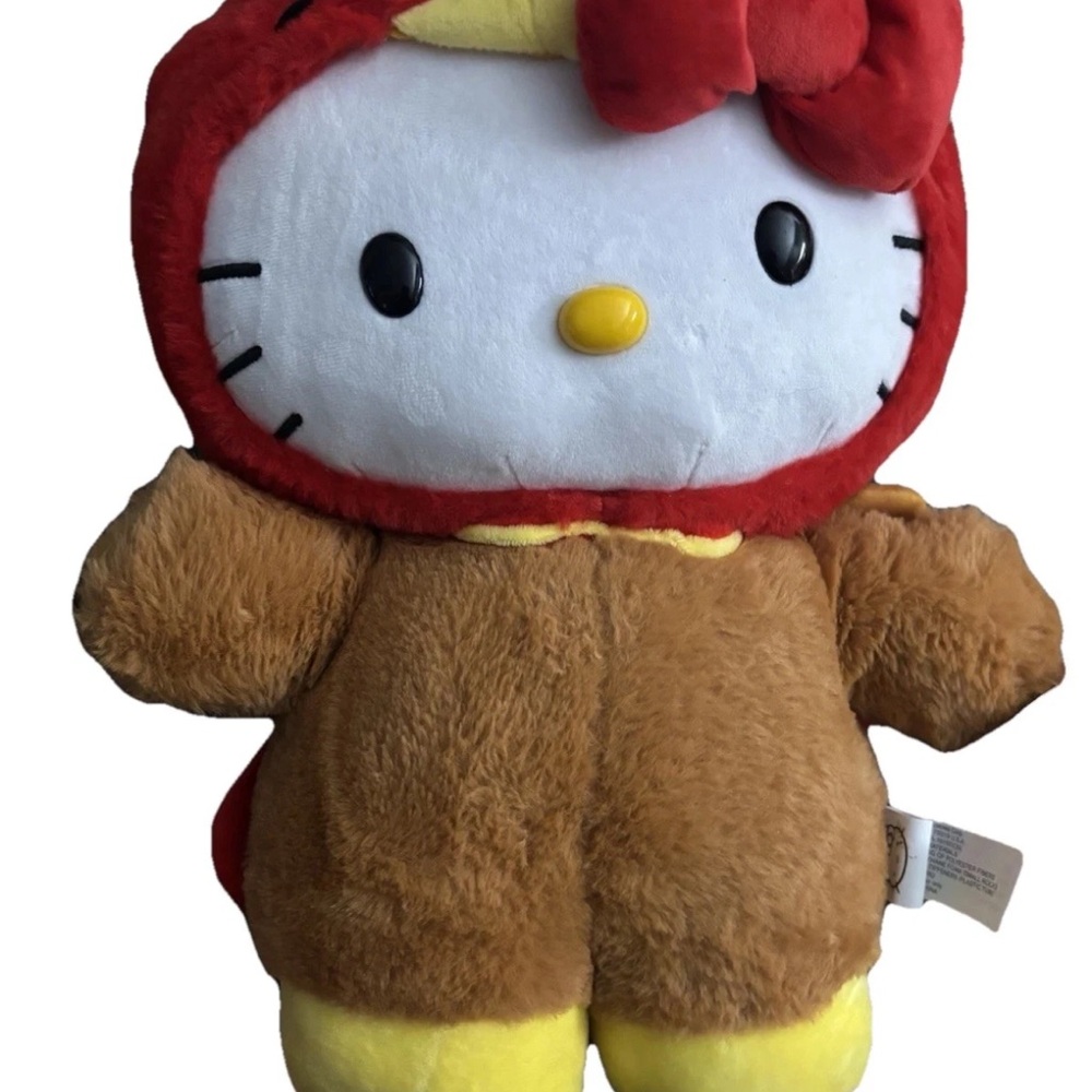 Sanrio Hello Kitty Turkey Plush Greeter Thanksgiving Harvest Fall Autumn NEW